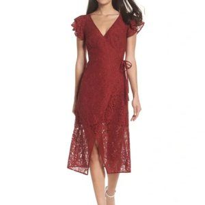 Ali & Jay Los Angeles Lace Wrap Dress - Size M